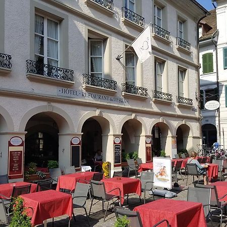 Hostellerie du XVI Siècle Nyon Esterno foto